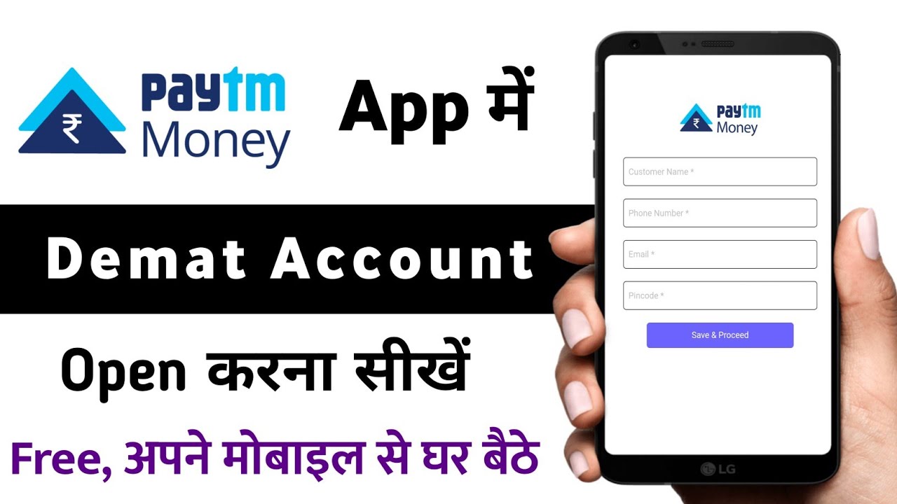 paytm money demat account opening || full process , step by step
