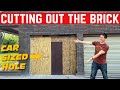 We cut a huge hole in my house building the dream garage  part 3