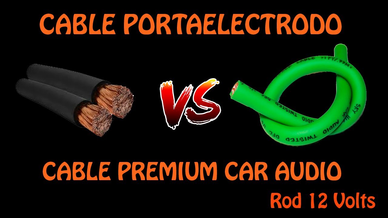 CABLE PORTA ELECTRODO EN EL CAR AUDIO - PORTA ELECTRODO vs SKY HIGH CAR  AUDIO - ROD12VOLTS - YouTube