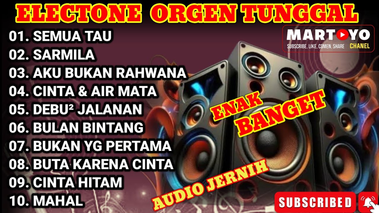 ORGEN TUNGGAL KOLEKSI LAGU DANGDUT LAWAS DIMINATI SEMUA ORANG