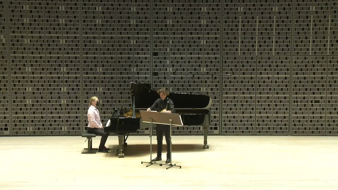 William Albright - Sonata for Alto Saxophone and Piano - Jakub Wydrzynski