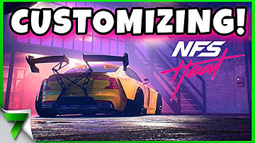 NEED FOR SPEED HEAT CUSTOMIZING MY FIRST CAR! | NFS Heat Studio