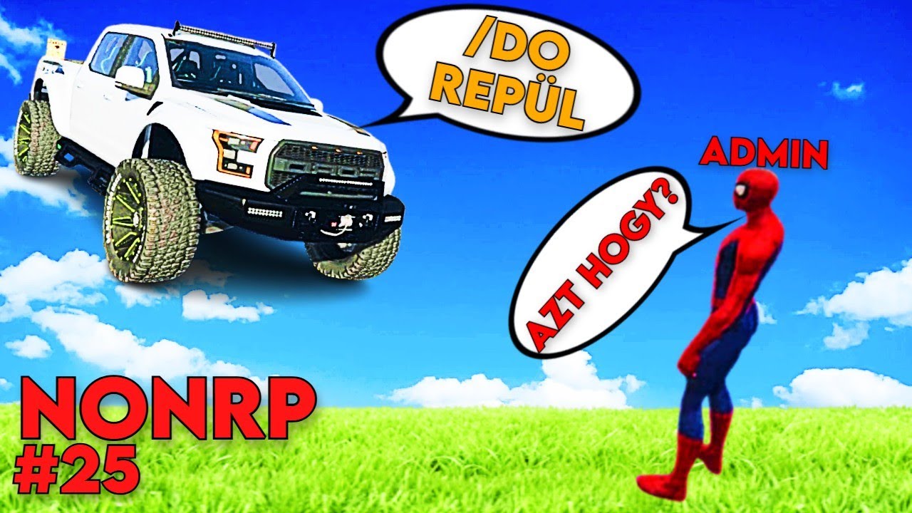 NonRP#25 | A Repülő Autó És A TextRP Rage | NonDögök