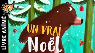 Un Vrai noël 🧸 Conte de Noël pour enfant en français | Histoire pour s'endormir pour les fêtes, Ours