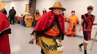 Gitmaxmak'ay Nisga'a Dancers at Community Event