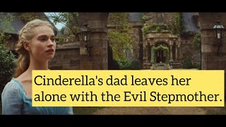 Cinderellas Dad Leaves Her Alone With The Evil Stepmother. She Is So Afraid.