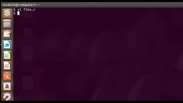 FIBONACCI SERIES (Using for Loop) in UBUNTU 17.40