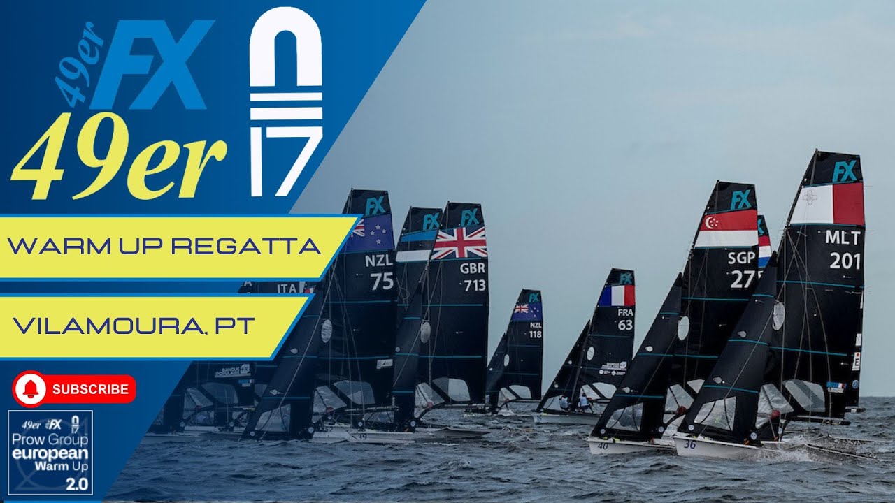 Warm up regatta in Vilamoura, ahead of the 2023 Euros Day 3