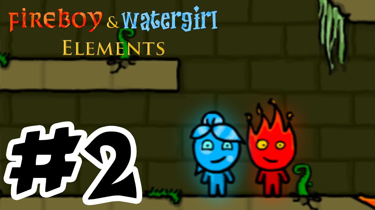 O CLÁSSICO FOGO E ÁGUA DO CLICK JOGOS!  Fireboy & Watergirl in The Forest  Temple (COOP) #1 