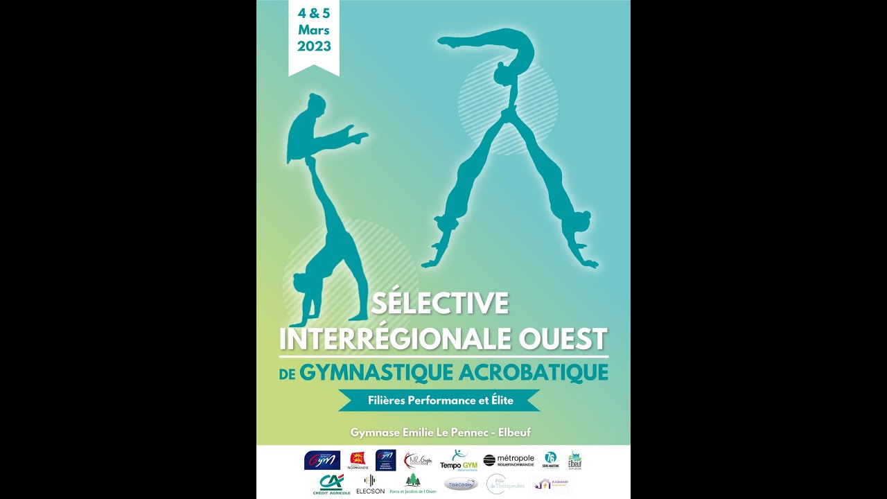 Le CPBTSA à Elbeuf pour la 1ère sélective 2023 en Gym Acro