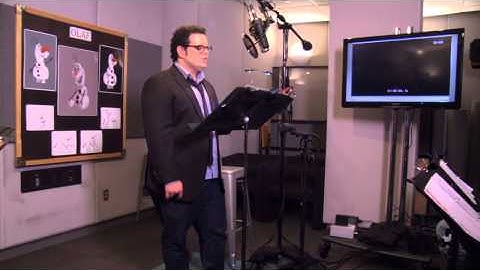 Frozen: Josh Gad "Olaf" Behind the Scenes | ScreenSlam