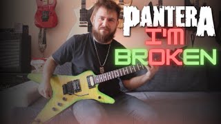 Pantera - I'm Broken (GUITAR COVER) Resimi