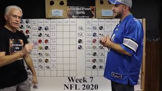 2020 NFL Season – Week 7 Picks and Predictions