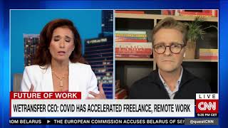 WeTransfer CEO: "We're growing very fast."