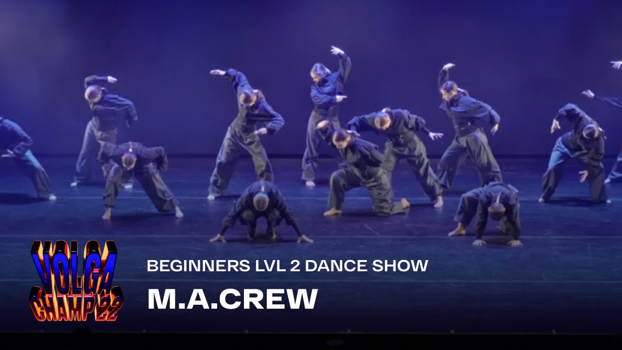Volga Champ 22 | Beginners level 2 Dance Show | M.A.CREW