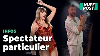 Pour le dernier concert de Taylor Swift à Paris, Travis Kelce était présent à la Défense Arena Resimi