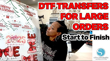 DTF TRANSFERS MADE EASY | HOW TO MAKE ORDER & PRESS GANG SHEETS IN SILHOUETTE STUDIO |