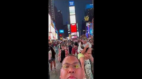 TIME SQUARE NEW YORK!  4K