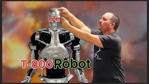 Building a REAL T-800 Terminator from a Humanoid Robot!