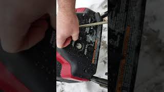 Hack, broken primer bulb on Toro snow blower