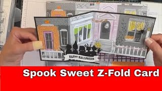 Transform Spooky Sweet DSP Into a Spooktacular Z-Fold Card