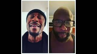 #canwetalkchallenge....Tank & Wanya Morris of 