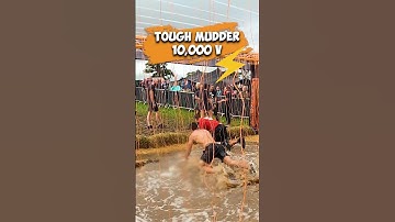 ⚡ 10,000V Tough Mudder obstacle 🤣