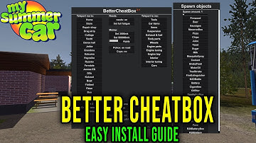 BETTER CHEATBOX - HOW TO DOWNLOAD AND INSTALL CORRECTLY - My Summer Car