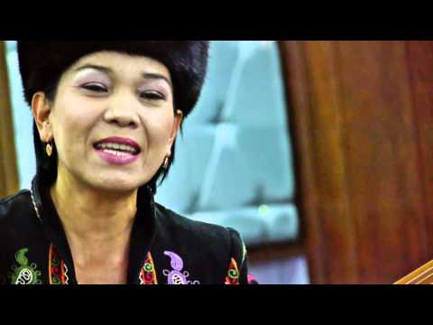 KYRGYZSTAN TRADITIONAL SONG -- Female solist 1