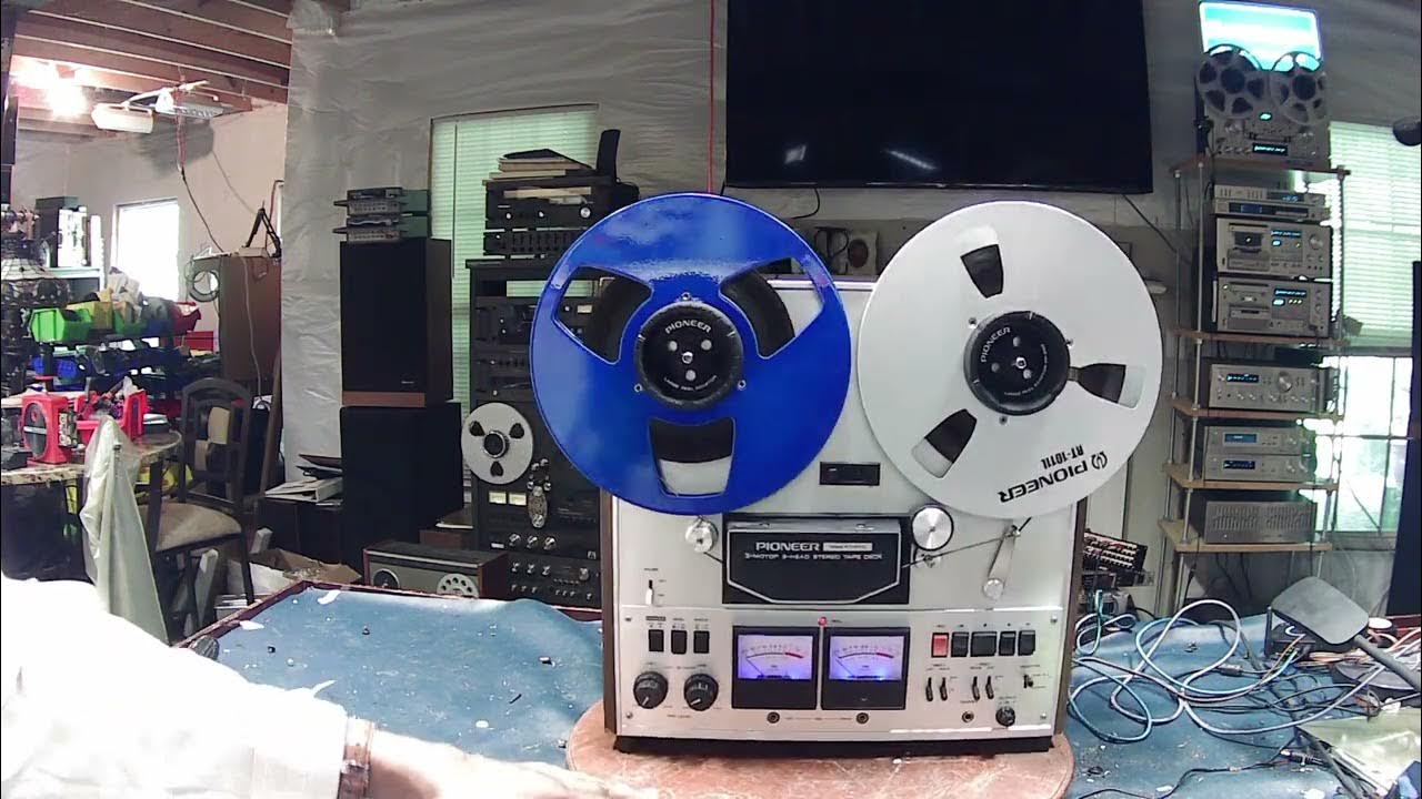 Pioneer RT 1011L Reel to Reel Full Demo for Reverb Listing 