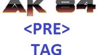 html 5 tutorial in hindi 101 pre tag