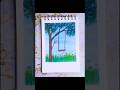 Easy watercolour painting for beginners||Watercolour art||#painting 🔥🔥🎨🎨🖌️🖌️#shorts #art