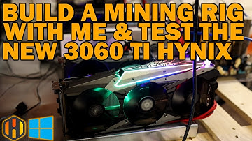 How to Build A GPU Mining Rig and Test Old RTX 3060 TI LHR HYNIX vs New RTX 3060 LHR HYNIX