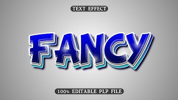 Fancy Text Effect in PixelLab | 💯% Editable PLP File