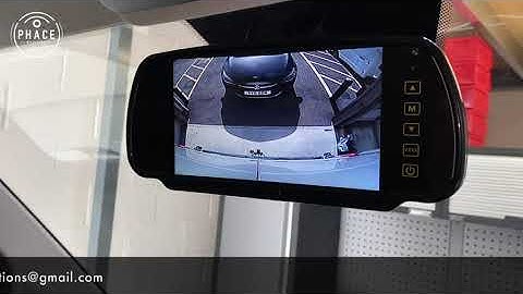 Reverse camera installation into a Peugeot Boxer / Citroen Relay / Fiat Ducato - Phace Installations