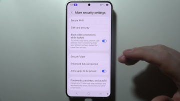 How to Clear Credentials In Samsung Galaxy S25+