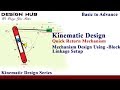 Quick Return Mechnicsm Design & Simulation in Solidworks