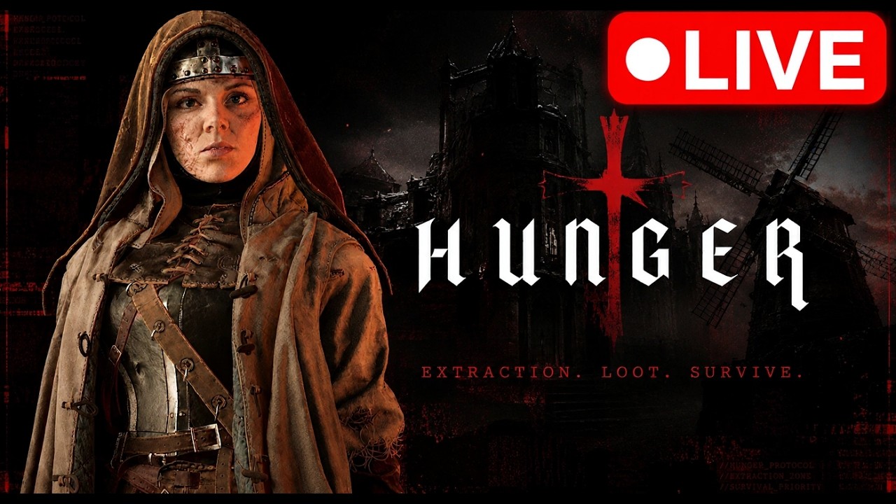 LIVE Playing HUNGER 🔥 This Game Is INSANE