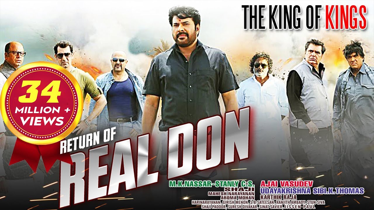 The Real Don Return Full Movie Dubbed In Hindi  Mammootty