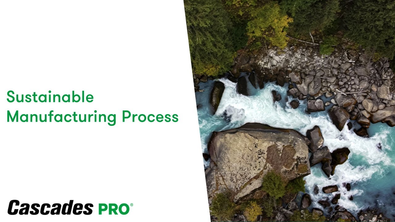 Cascades Tissue Group Sustainable Manufacturing Process YouTube