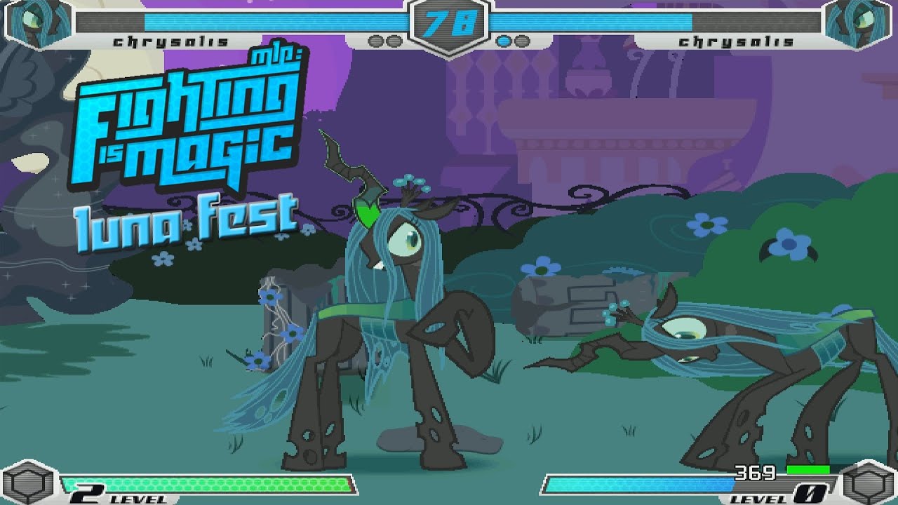 Fighting is Magic (11/10/2013) Luna Fest #7/7 - Queen Chrysalis fix