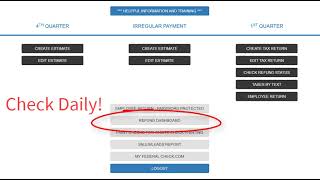 AVOID REFUND CHECK PRINTING DELAYS!!!!Prefunding and Check Printing