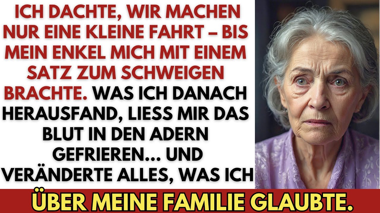 Im Auto hielt mir mein Enkel den Mund zu und flüsterte: „Sprich nicht. Sie hören uns zu.“