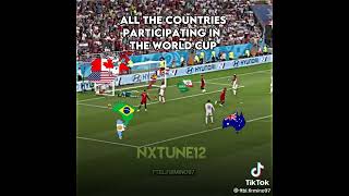 All The Countries Participating In The World Cup #Shorts #Country #Worldcup2022 #Worldcup #Soccer