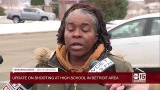 Police give update on 3 dead, 6 injured at Oxford High School shooting in snowy Detroit