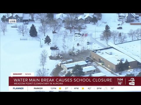 Meadow Point Elementary School closes Monday due to water main break