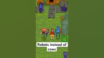On this farm robots instead of cows #gaming #gamedevblog #steamgame #gamedev #games #indiegame