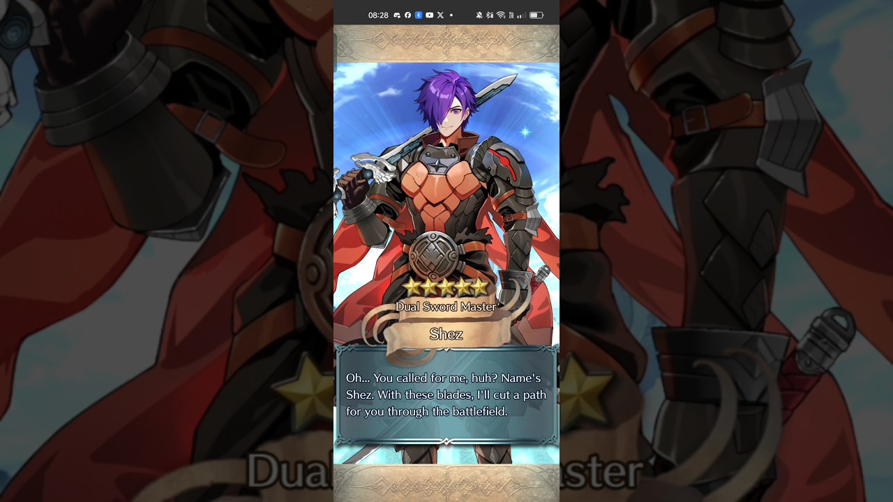 5★ Heroes summoned at the Legendary Male Shez banner - Fire Emblem Heroes