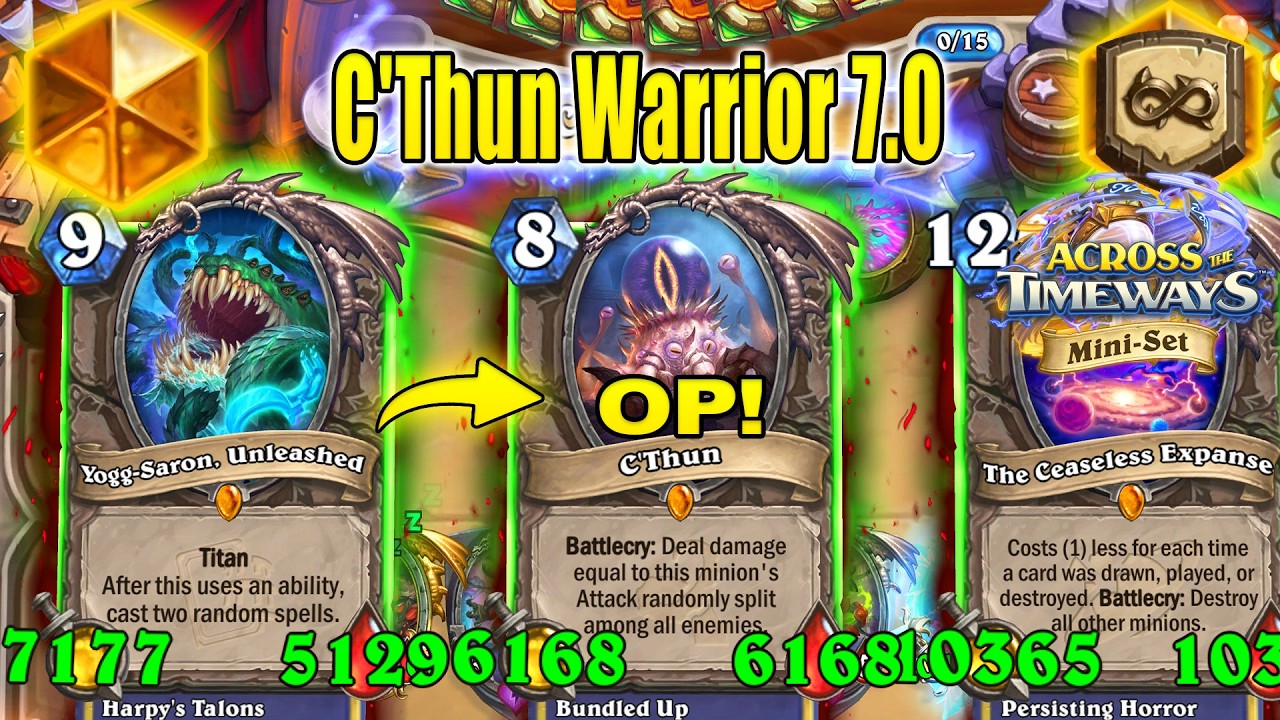 Remember C'Thun Warrior 7.0 Is Back in 2026 Better At Across the Timeways Min-Set | Hearthstone