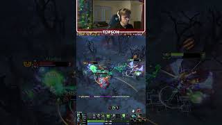 When Topson Shows Masterpiece of Mid in Dota 2 #outplay #dota2 #gaming #outplayed